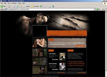 Website Template #10485