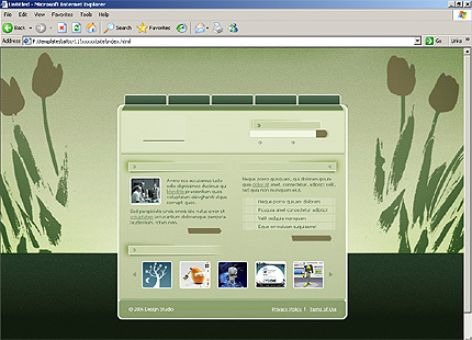 Website Template #10489