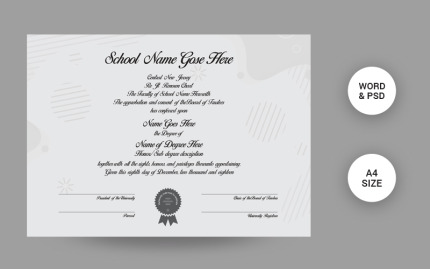 Certificate Templates