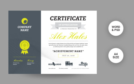 Certificate Templates