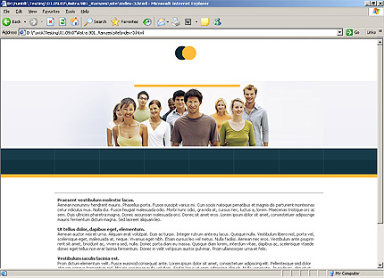 Website Template #10545