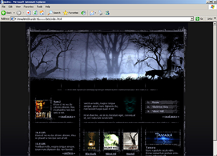 Website Template #10548