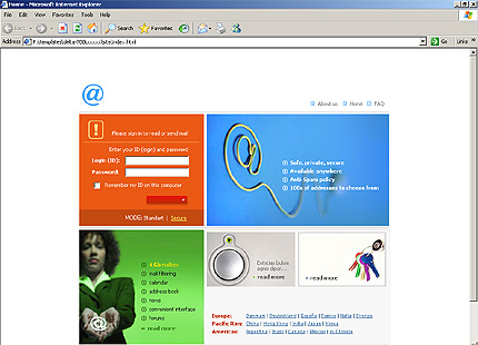 Website Template #10571