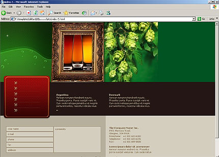 Website Template #10578