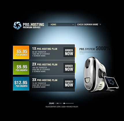 Website Template #10592