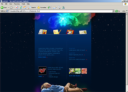 Website Template #10594