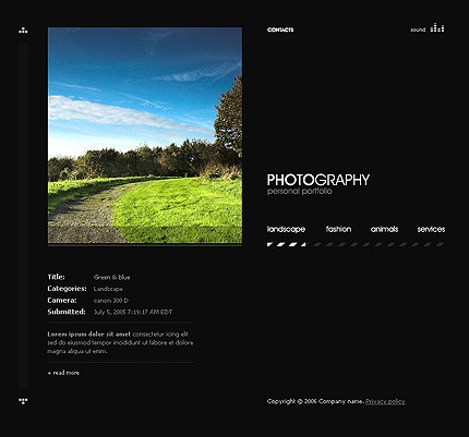 Website Template #10595