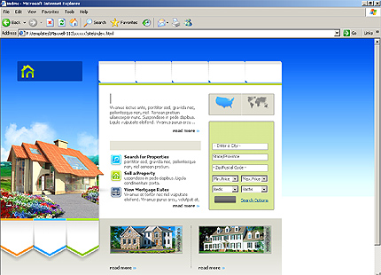 Website Template #10602