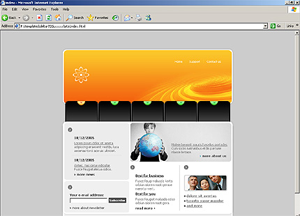 Website Template #10627