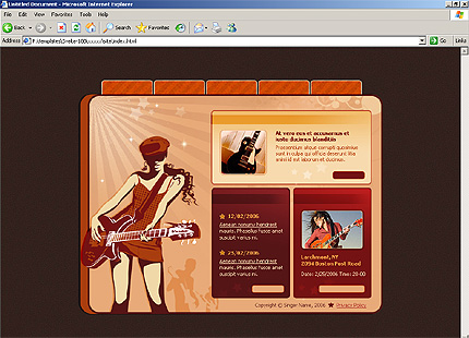 Website Template #10658