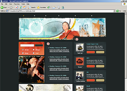 Website Template #10661