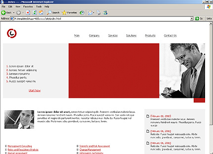 Website Template #10670