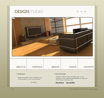 Website Template #10682