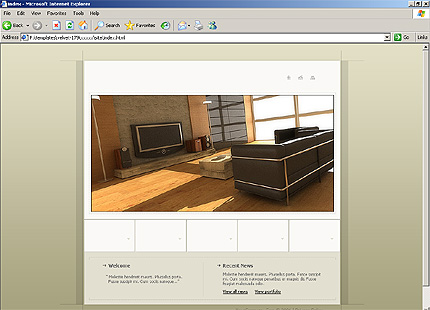 Website Template #10682