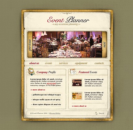 Website Template #10694