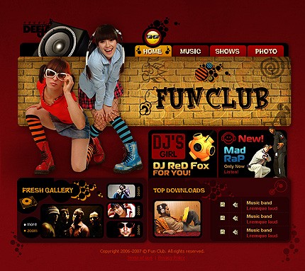 Website Template #10696