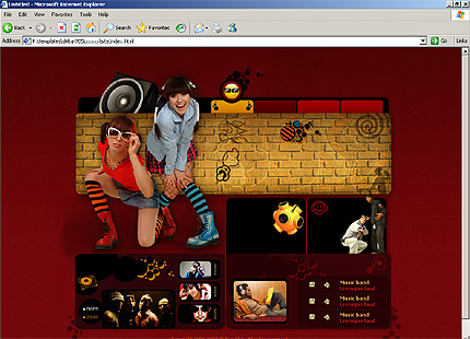 Website Template #10696