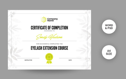 Certificate Templates