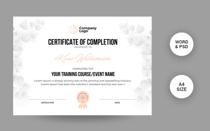 Certificate Templates