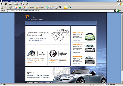 Website Template #10728