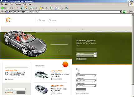 Website Template #10768