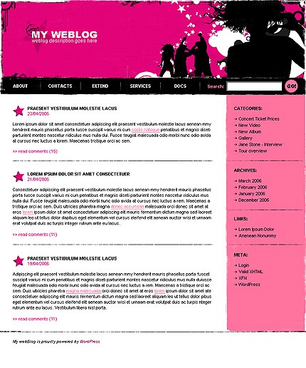 Website Template #10783