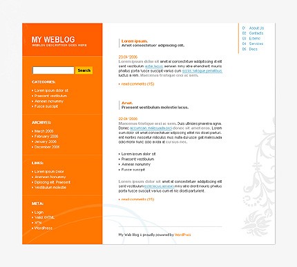 Website Template #10796