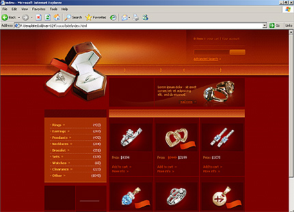 Website Template #10817