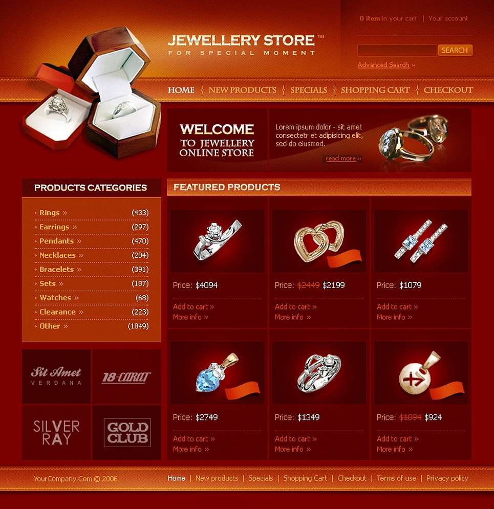 jewelry websites