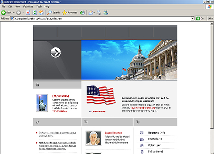 Website Template #10835