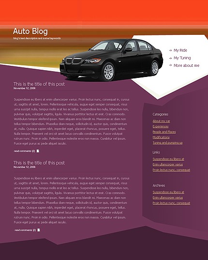 Website Template #10842