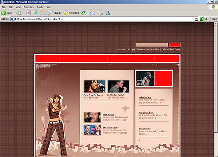 Website Template #10853