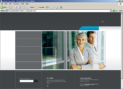 Website Template #10855