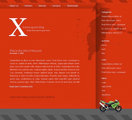 Website Template #10874