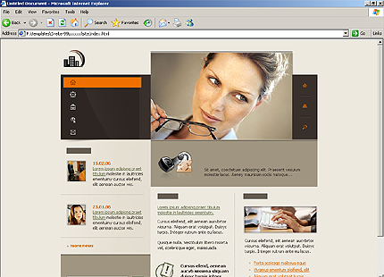 Website Template #10880