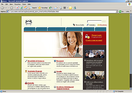 Website Template #10900