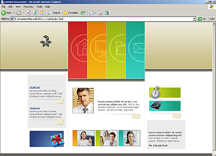 Website Template #10904