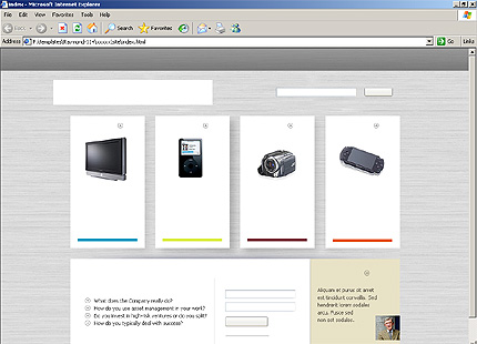 Website Template #10922