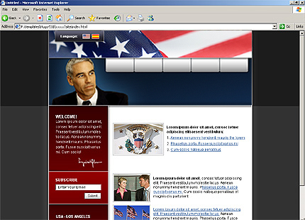 Website Template #10926