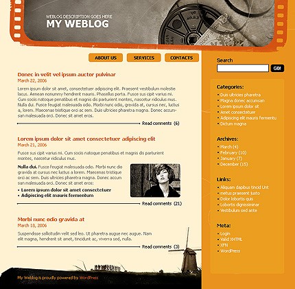 Website Template #10942
