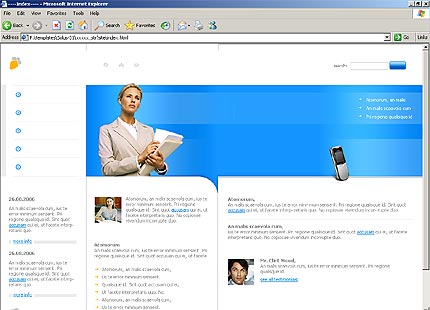 Website Template #10945