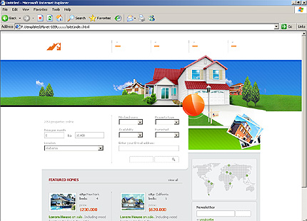Website Template #10964
