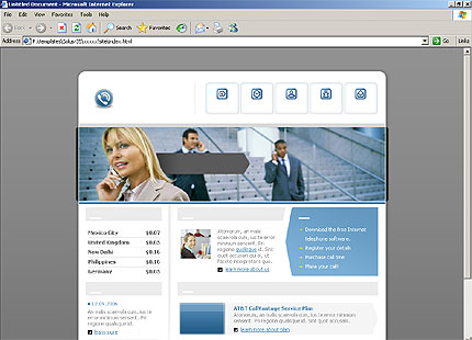 Website Template #10974