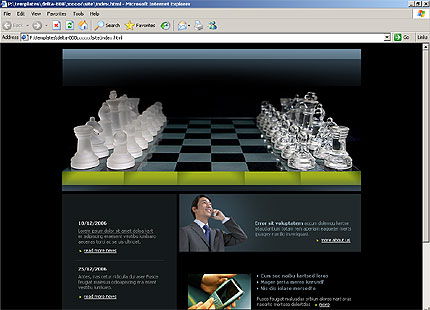 Website Template #10992