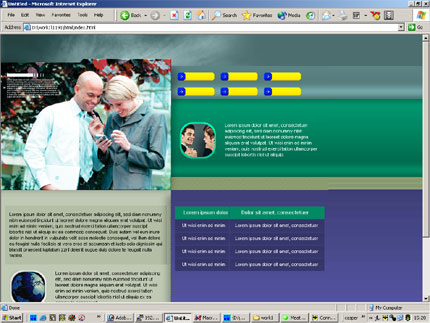 Website Template #1191