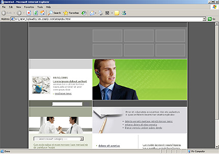 Website Template #11039