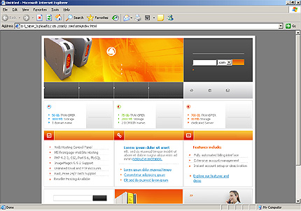 Website Template #11040
