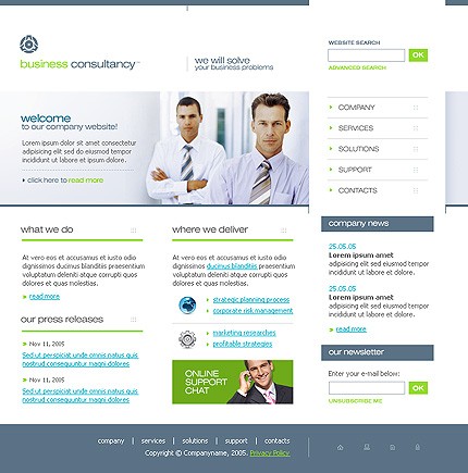 Website Template #11074