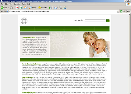 Website Template #11075