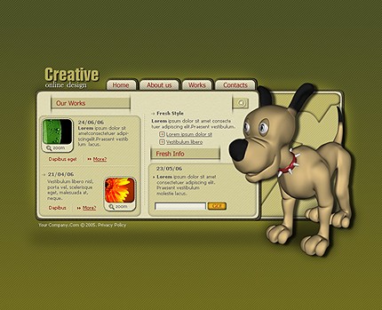 Website Template #11083